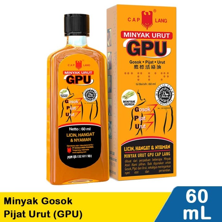 Minyak Urut GPU 60Ml