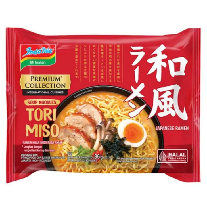 Indomie Tori Miso Ramen 86gr