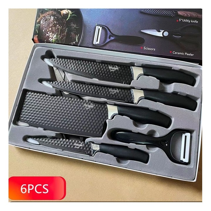 Ready to use knife set